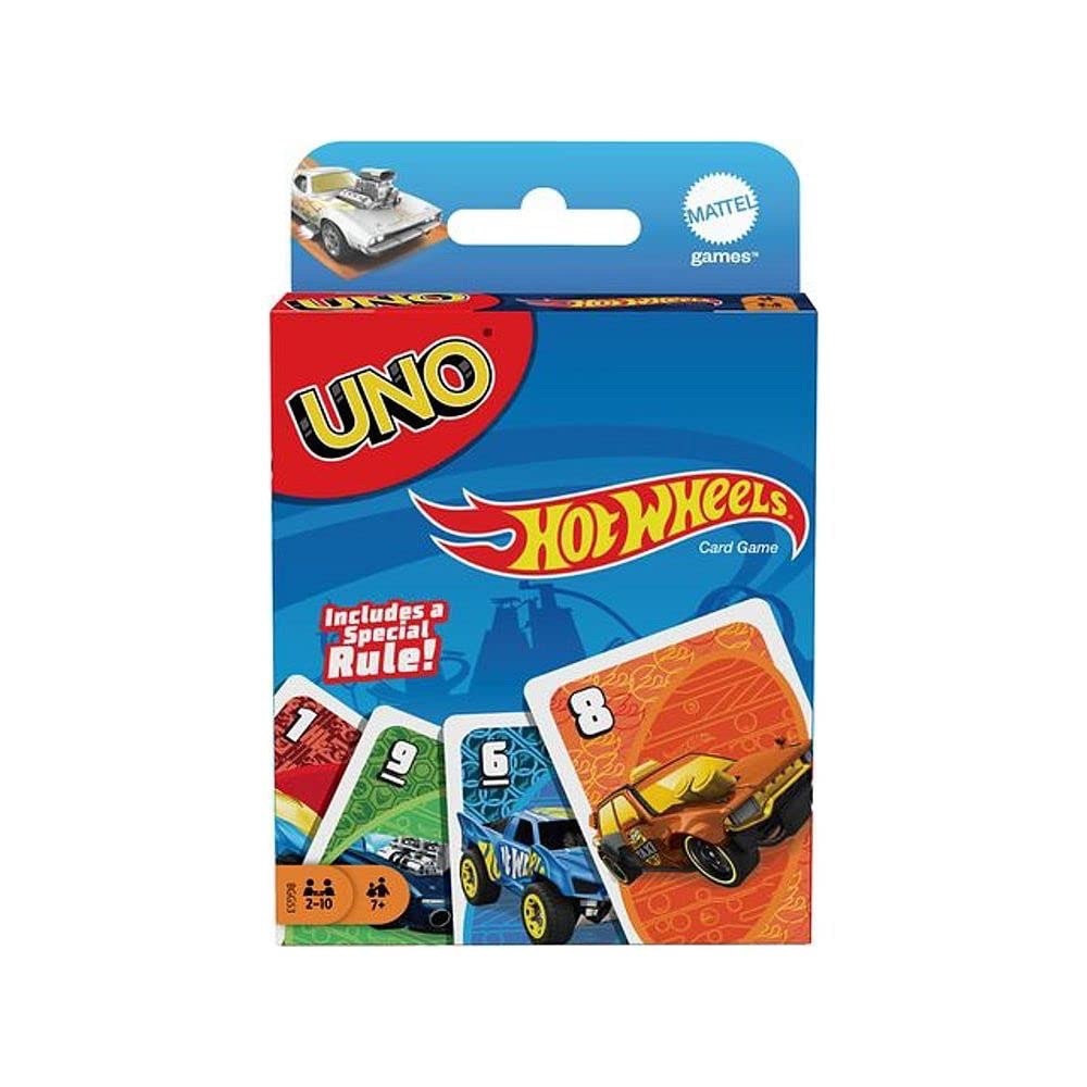 Mattel Hot Wheels UNO Card Game